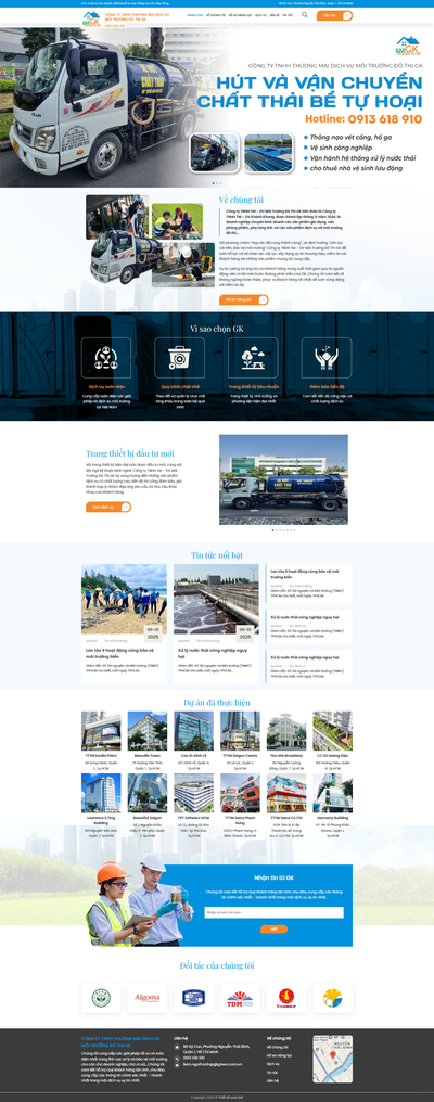Cty TNHH TMDV Môi Trường Đô Thị GK